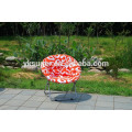 Outdoor colorful casual folding chair moon chair beach chair